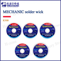 Mechanic Desoldering Braid Tape Copper Welding Remover 1/1.5/2.5/3/3.5/4mm Wire Solder Wick Tin Lead Cord Flux BGA Repair Tool