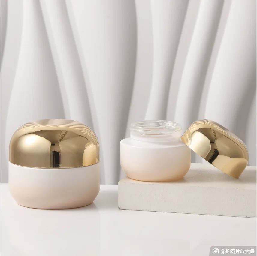 30 مللي-120 مللي زجاجة زجاجية مصل جوهر الرطوبة/غسول/مستحلب/أساس/حبر مياه المرحاض العناية بالبشرة مستحضرات التجميل التعبئة #5