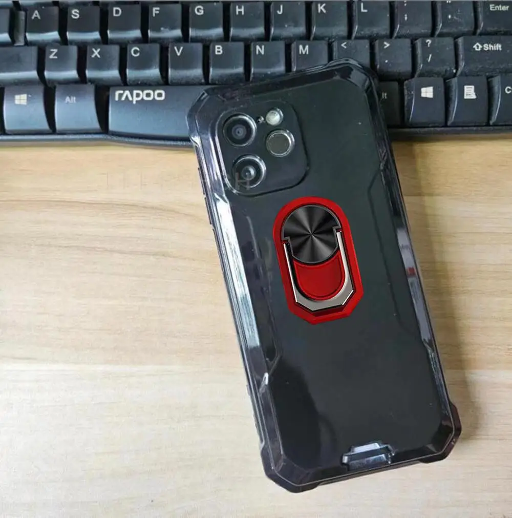 Dla Blackview BV8900 Pro 6.5 "tylny palec serdeczny miękki TPU silikonowy futerał na BlackviewBV8900 BV8900Pro uchwyt na telefon — zdjęcie 3