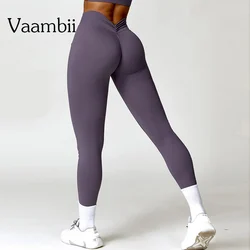 Legginsy Fitness z wysokim stanem na brzuch legginsy sportowe ubrania sportowe rozciągliwe sportowe bezszwowe spodnie