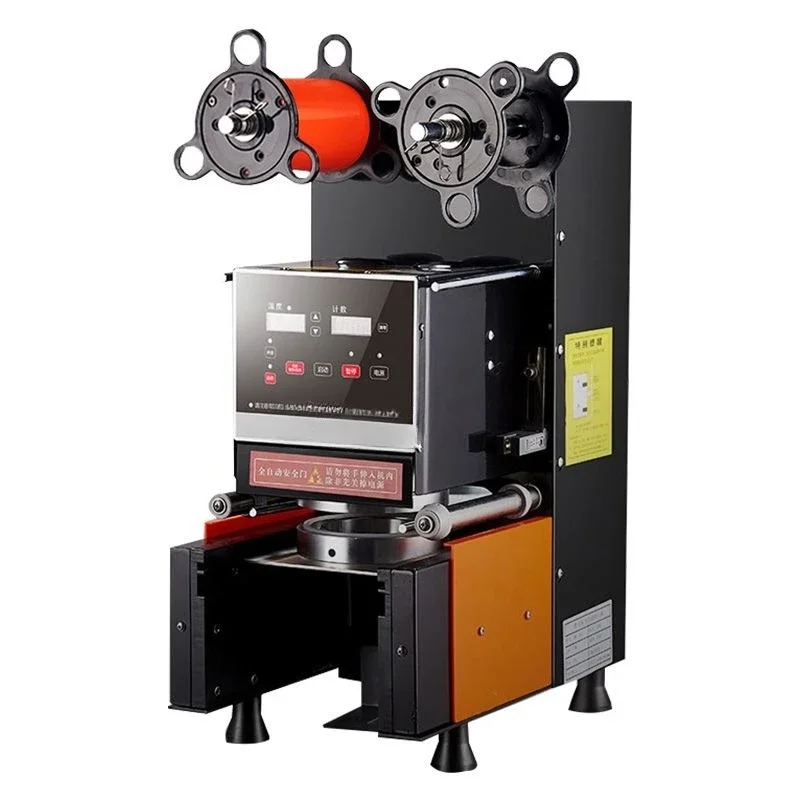 Commercial beverage sealing machine, automatic soy milk tea cup sealing machine, paper cup plastic cup automatic sealing machine