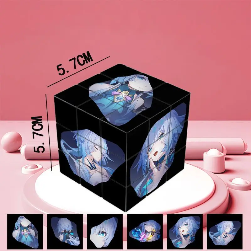أنيمي هونكاي ستار السكك الحديدية سيريدا المكعب السحري تويست لعبة لغز سرعة مكعب التعليمية تململ سرعة مكعب اللعب هدية عيد ميلاد