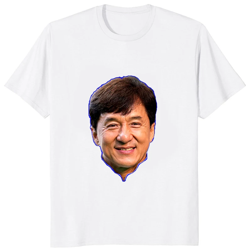 Drunken Master Jackie Chan Kungfu Movie TShirt World Superstar Graphic Printed T-shirt Streetwear Casual Loose Man Clothing