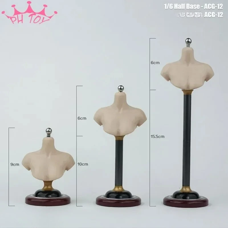 

ACGTOYS масштаб 1/6, мужской и женский бюст с кронштейном, подставка для половины тела, базовая модель для 12-дюймовой фигурки солдата, скульптура головы