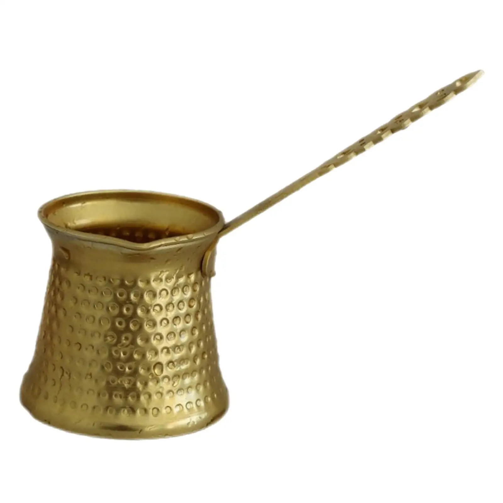 

Turkish Greek Engraved Coffee Pot Stovetop Coffee Maker Casting Decorative