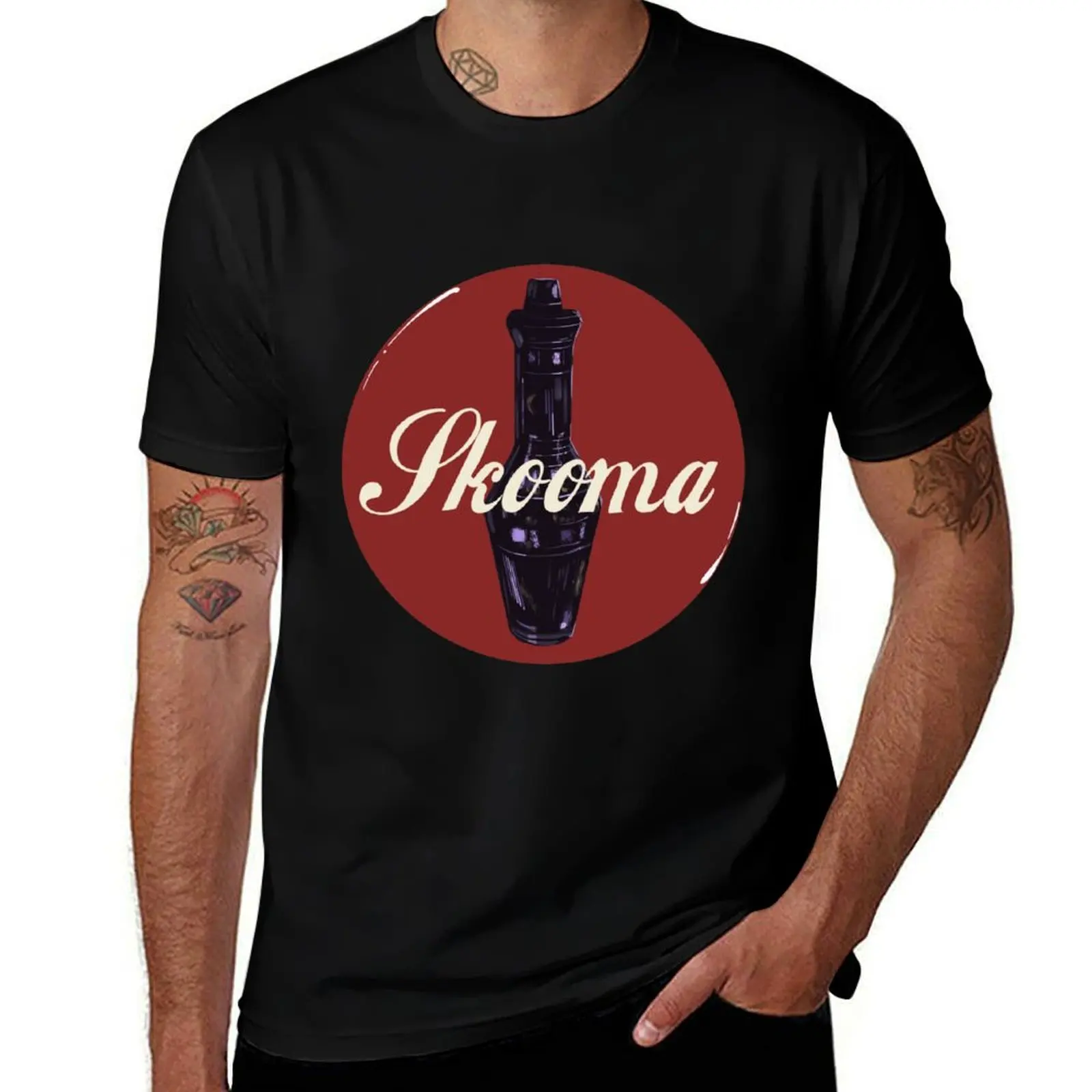 Skooma-Cola T-Shirt Comfortable Workout Short Sleeve Shirt T-Shirt