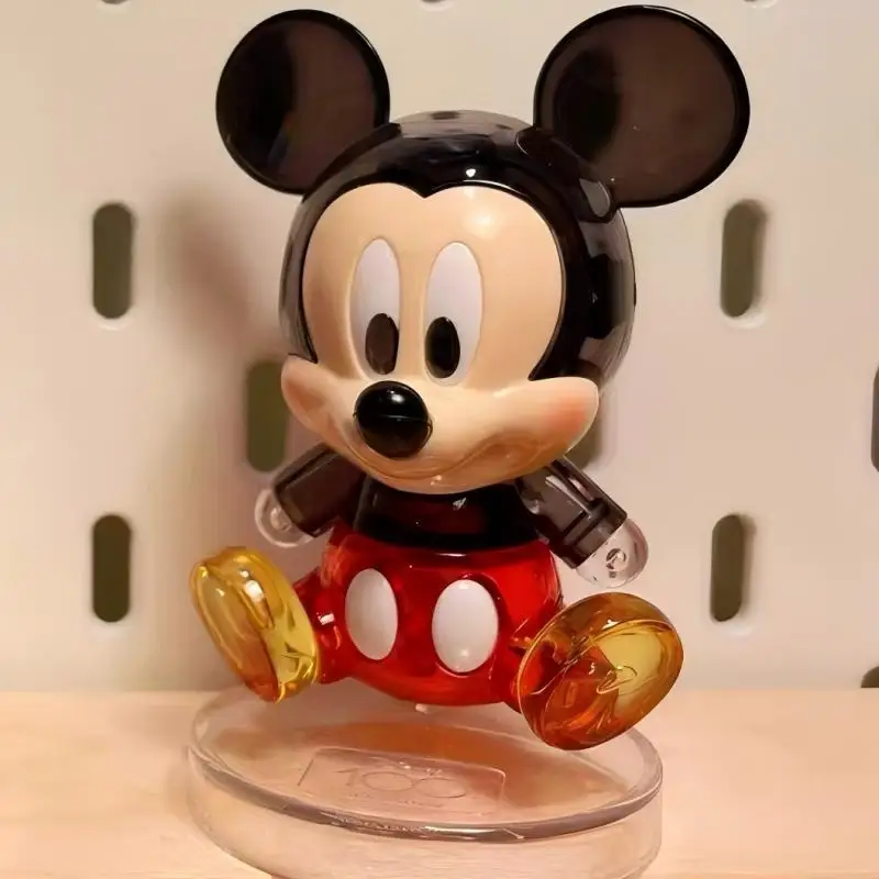 

MINISO Disnep Q милый кристалл семьи Микки строительный блок слепая коробка прилив игровая фигурка загадочная девушка подарок сюрприз на день рождения