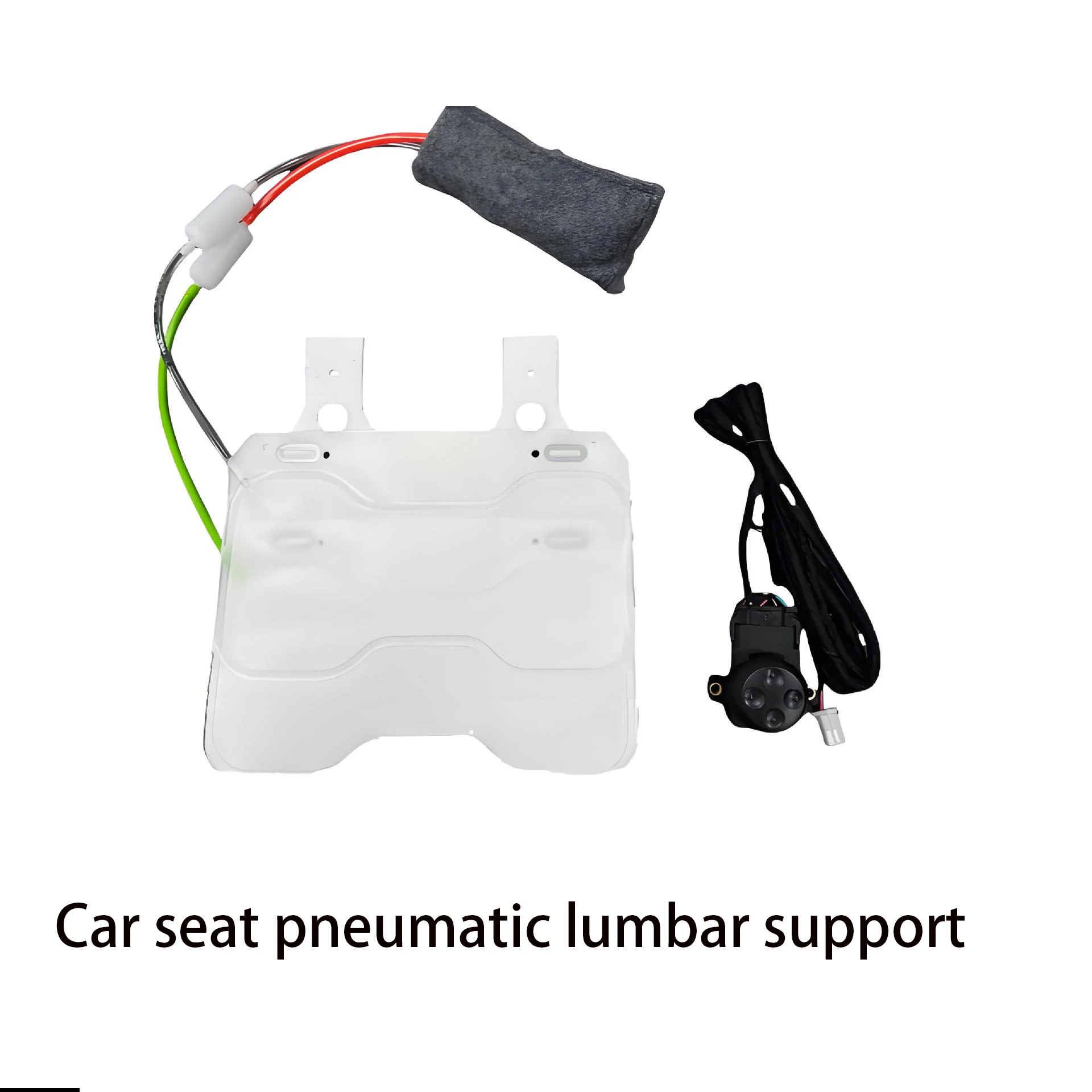 Universal 12V Electric Pneumatic Car Lumbar Support Seat Modification Complete Set Vehicle Comfort Upgrade