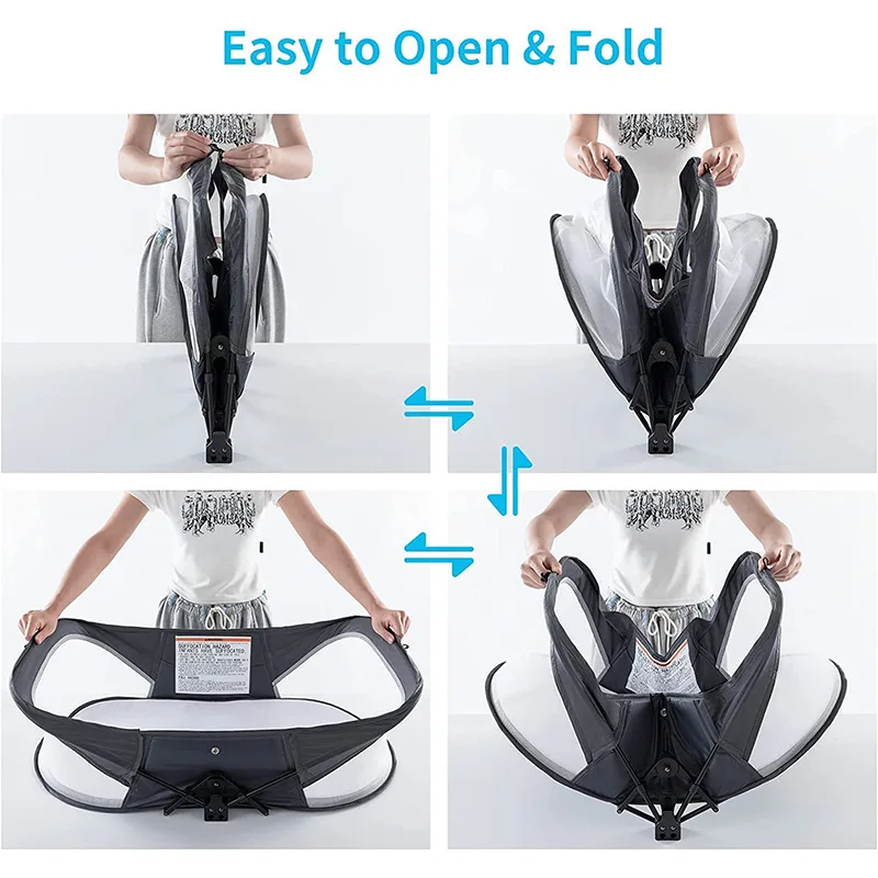 Portable bed-in-bed baby crib foldable newborn sleeper mobile bionic womb bed bed anti pressure