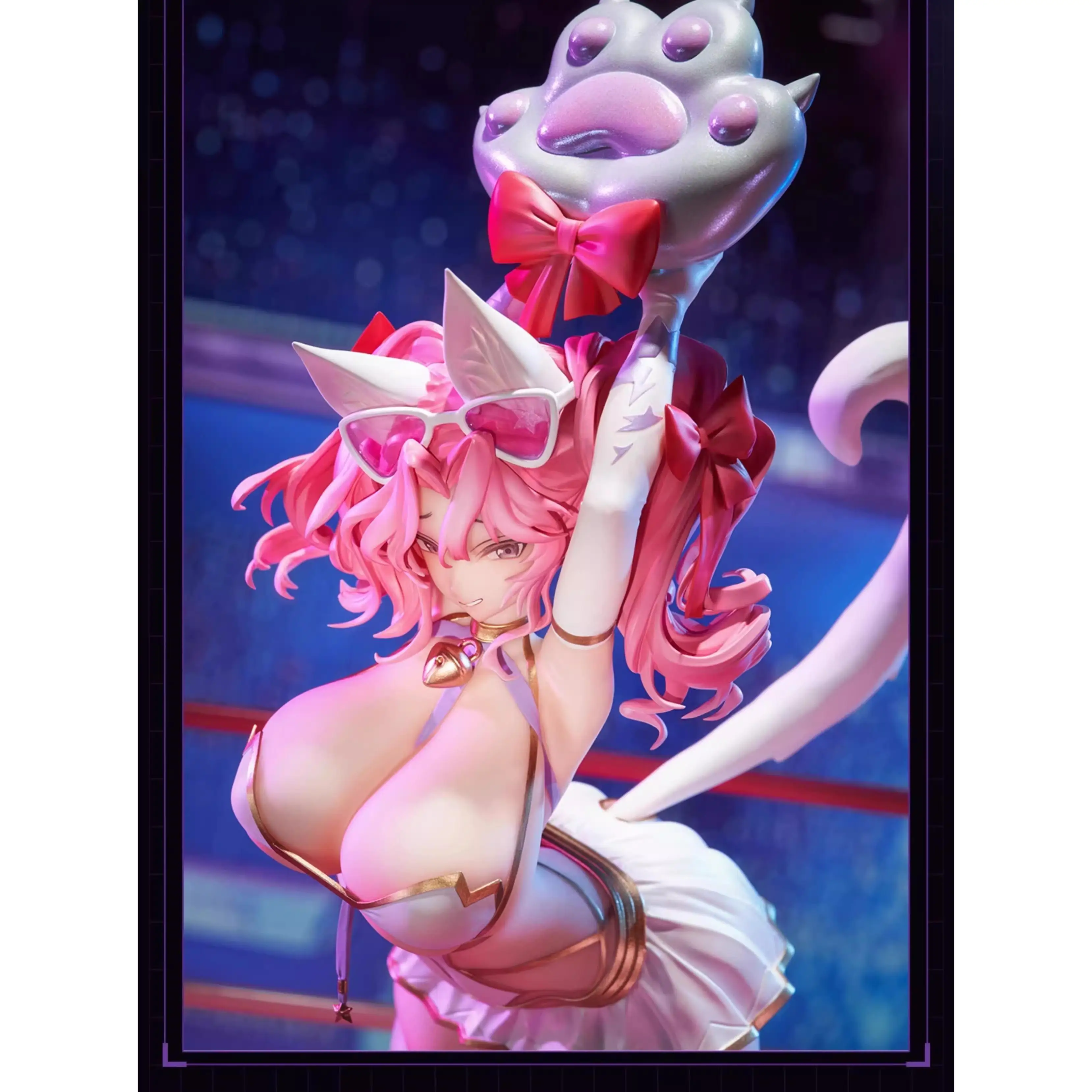 

New Genuine 32cm Nyannyan Girl Wrestler Casey 1/6 Animester Anime Figures Pvc Action Figure Toy Game Collectible Model Doll ﻿