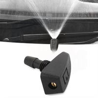 1pcs Car styling Fan Shaped Adjustable Nozzle for ssangyong kyron actyon