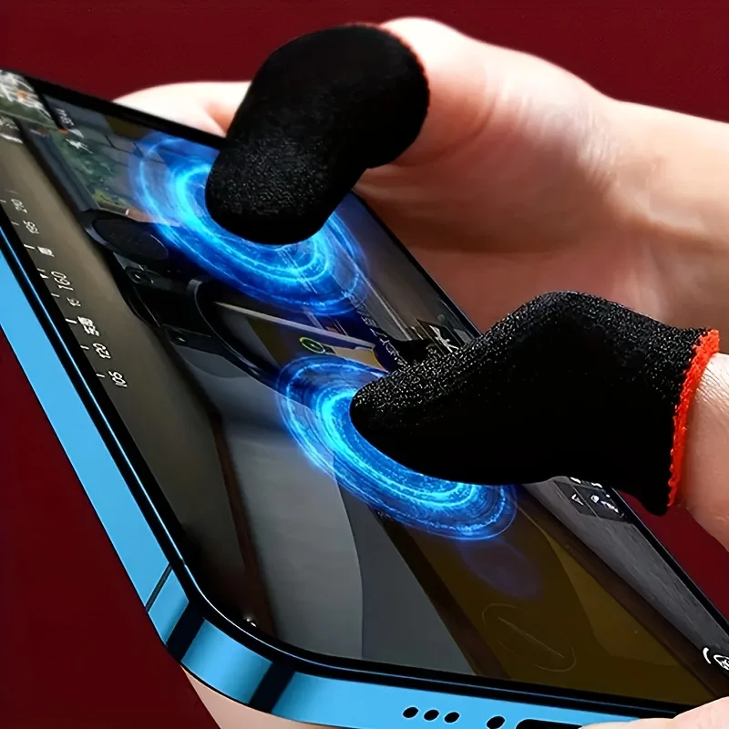 40pc Gaming Finger Cover Game Controller Suitable For PUBG LOL Anti Sweat Scratch Touch Screen Game Finger Thumb Cover Glove
