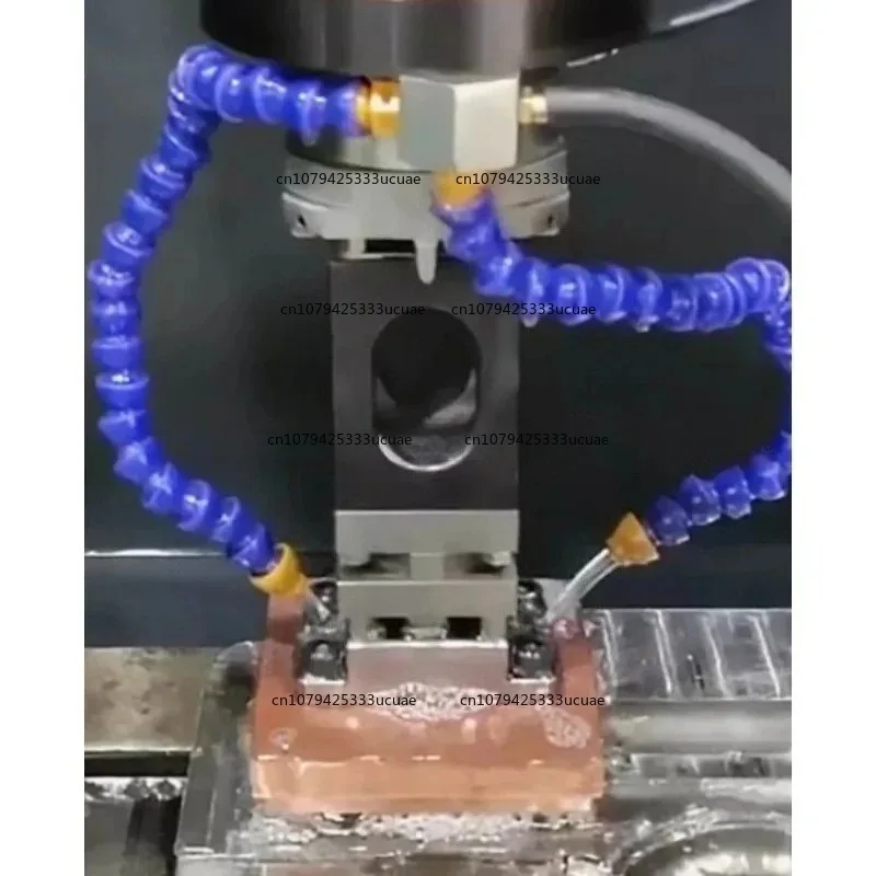 Precision CNC Carving Chuck ER/3R Interface for EDM Spark Machine Clamping 80mm 150mm Square Pneumatic Chuck with Connecting Rod