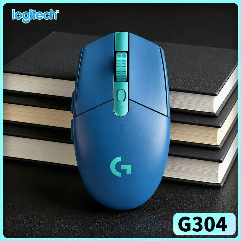 

Беспроводная мышь Logitech G304 LIGHTSPEED, сенсор HERO 12000 DPI, задержка 1 мс, до 250 часов автономной работы, легкоочищаемый дизайн