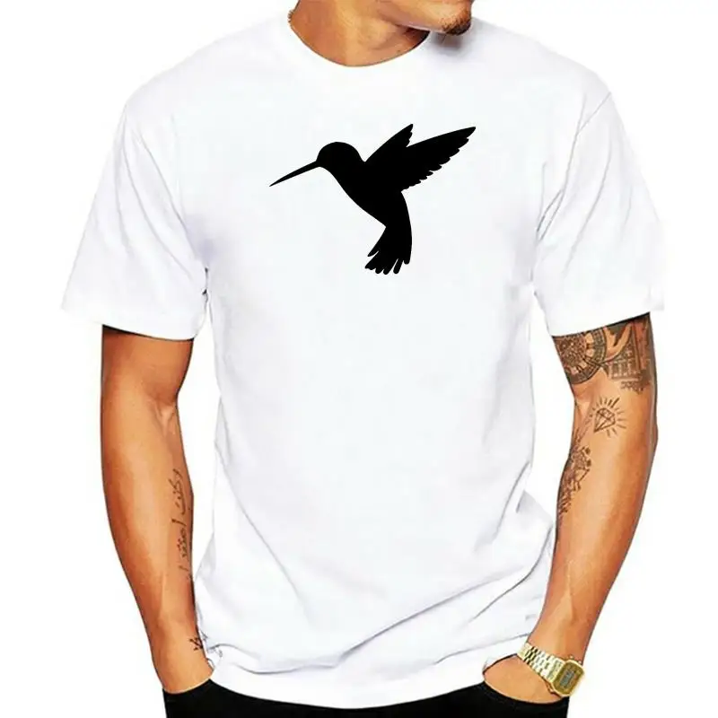 Mens Kingfisher Silhouette T Shirt Wildlife Nature Birds Retro O Neck Tee Shirt