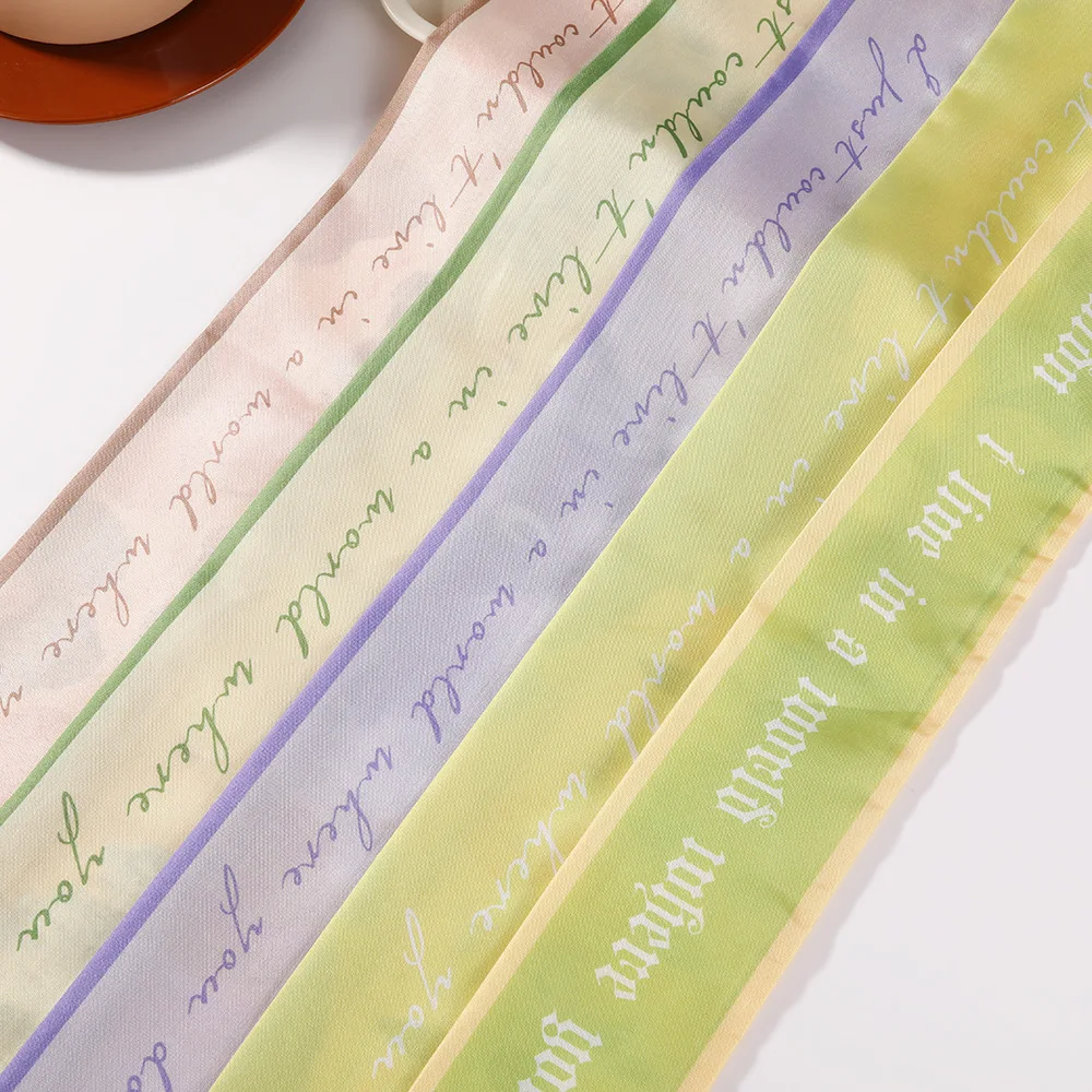 

Delicate Long Hair Tie Scarf Ethereal Bow Headband for Women Accessory for Bags Suitable for All Seasons