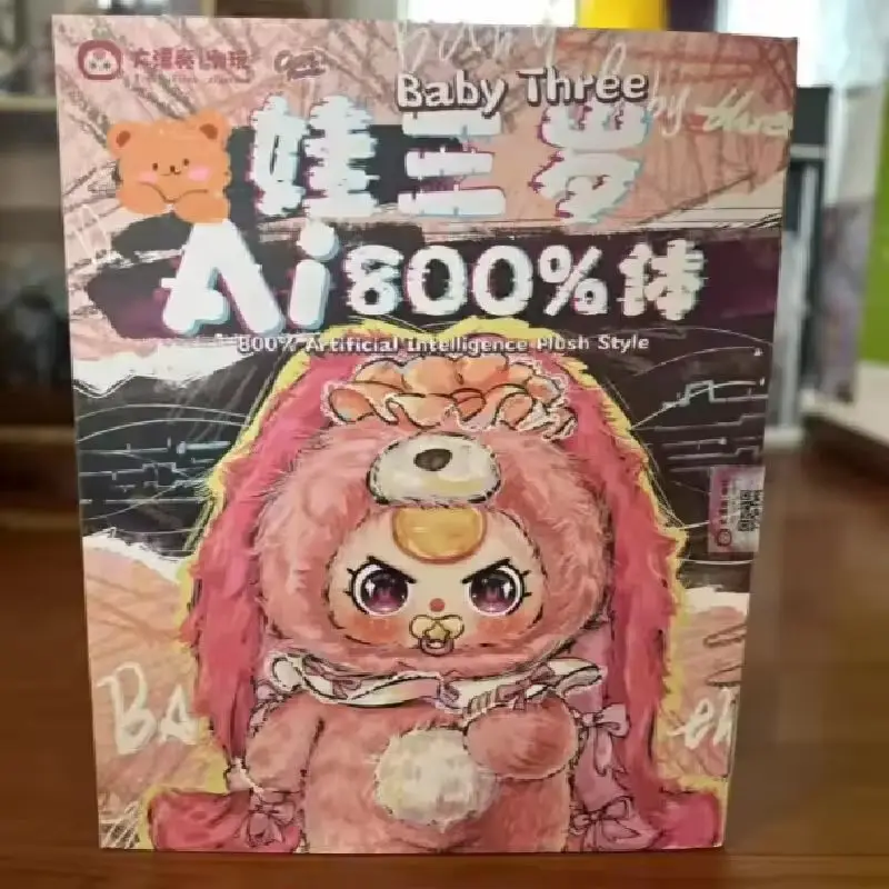 2025 nouveau Original bébé trois Ai 800% boîte aveugle peut dire une histoire en anglais limité Kawaii Figure grande poupée en vinyle enfants cadeau