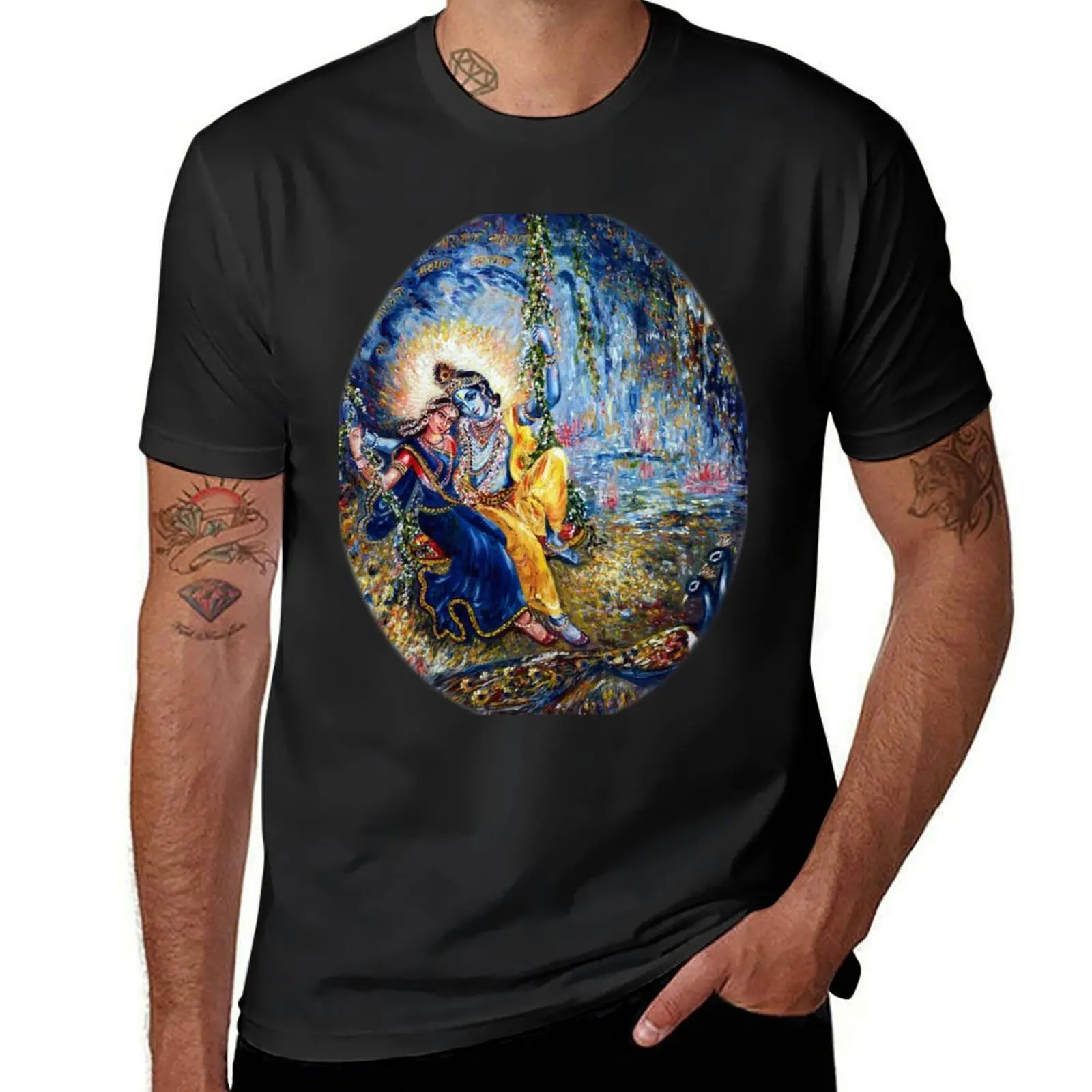 Krishna Leela T-Shirt for a boy graphics men graphic t shirts