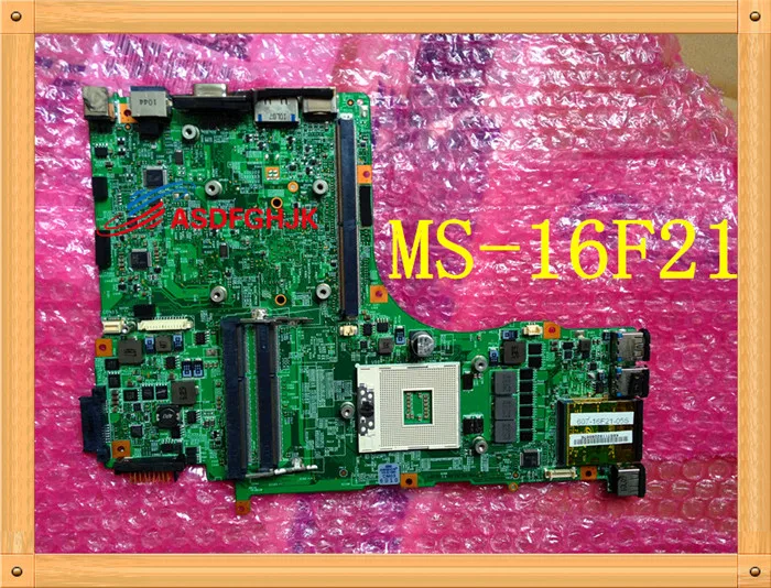 

Original FOR MSI Gt683dxr Laptop Motherboard Ms-16f21 Ver 2.0 P225 100% TESED OK