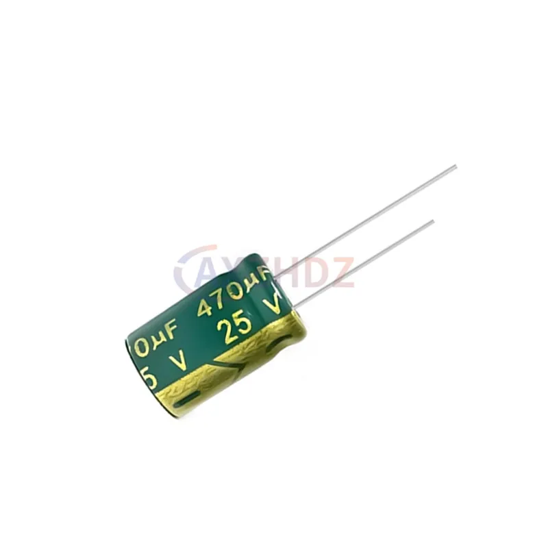 5-20PCS 470UF 8*12/10*20/13*20/16*25/18*40 10V 16V 25V 35V 50V 63V 100V 160V 250V High Frequency Low ESR Electrolytic Capacitor