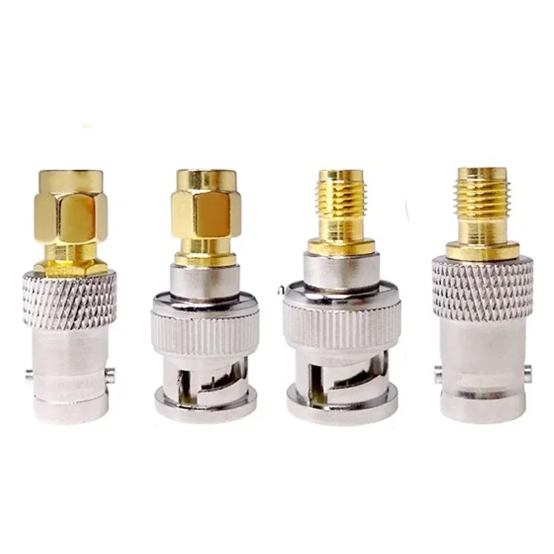 5PCS SMA To BNC RF Connector SMA BNC Adapter Male To Female for Antenna/Extension Cable BNC To SMA Connectors