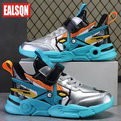 Kids Shoes Boys Sneakers PU Leather Children Sneakers 2024 New Fashion Casual Sports Tennis Shoes for Boy