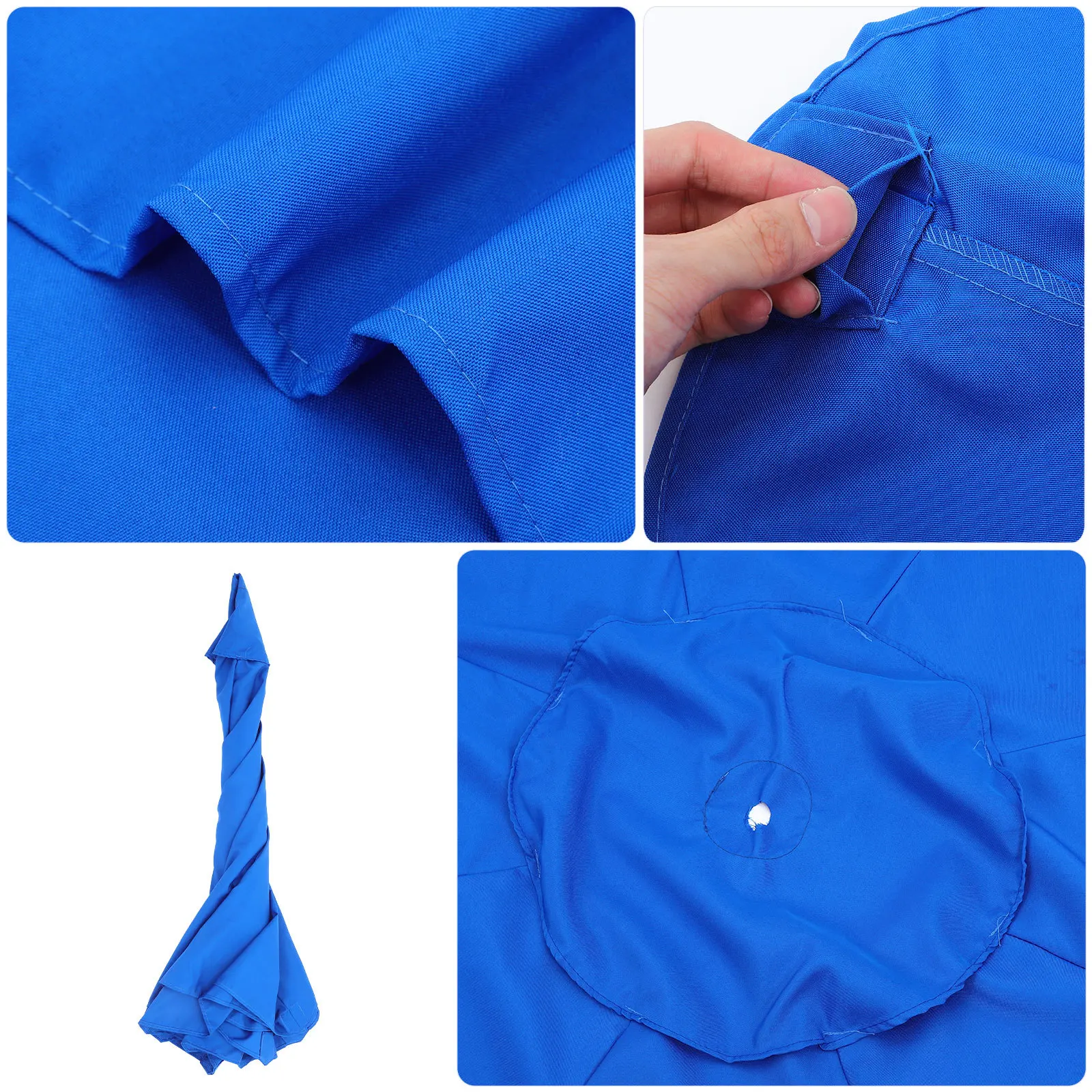 

Patio Umbrella Canopy Replacement Ventilated Outdoor Waterproof Rainproof Canopy for Garden Yard Umbrella Replacement for Yard