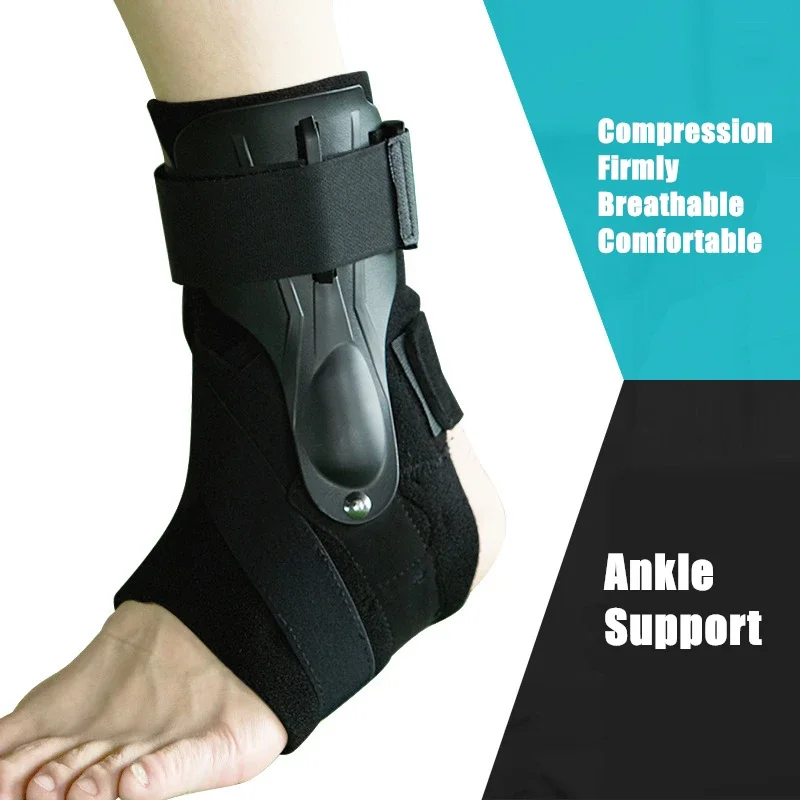 1PC Sport Ankle Support Brace Elastic Fitness Ankle Strap Stabilizer Bandage Retainer for Foot Orthosis Sprains Splint Protector