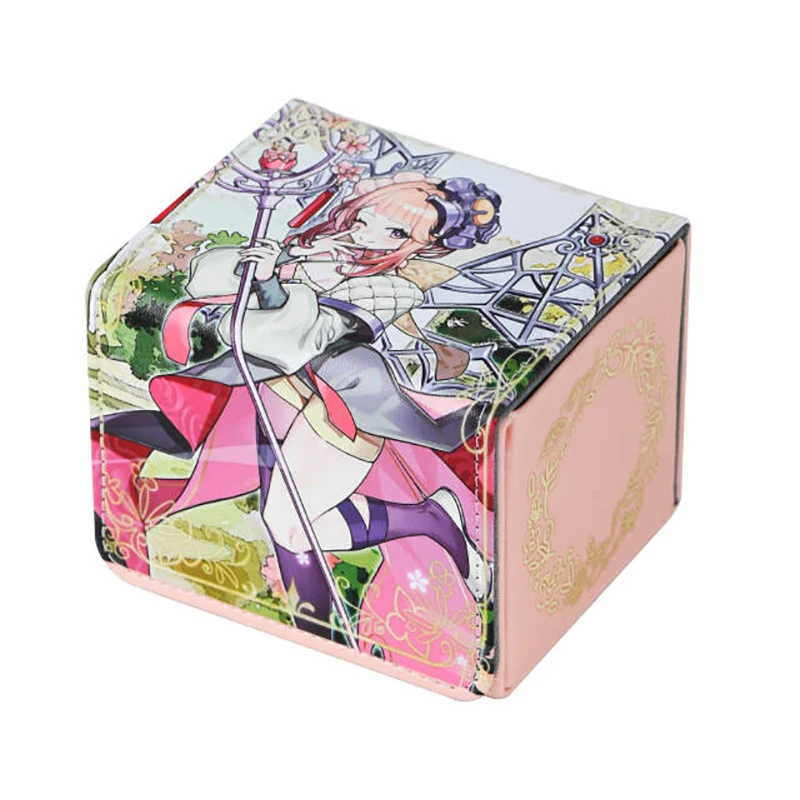 100+ Deck Box for MTG YUGIOH Cards Trading Card Storage Box Board Game Cards Deck Case PU Leather Card Box Suits TCG Magic Cards