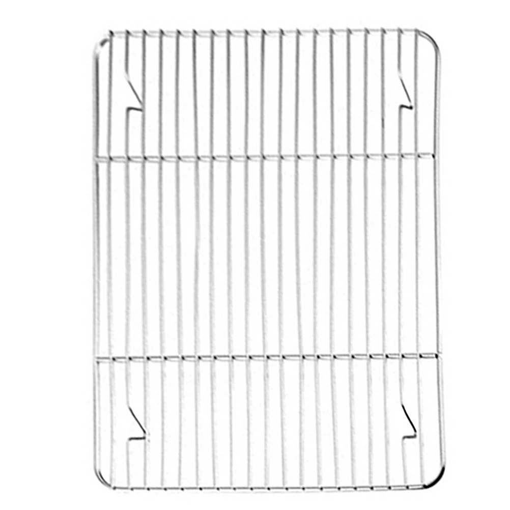 

Stainless Steel Baking Rack Oven Cooling Tray Kitchen Supplies Barbecue Accessories Roasting Grilling Tool Wire