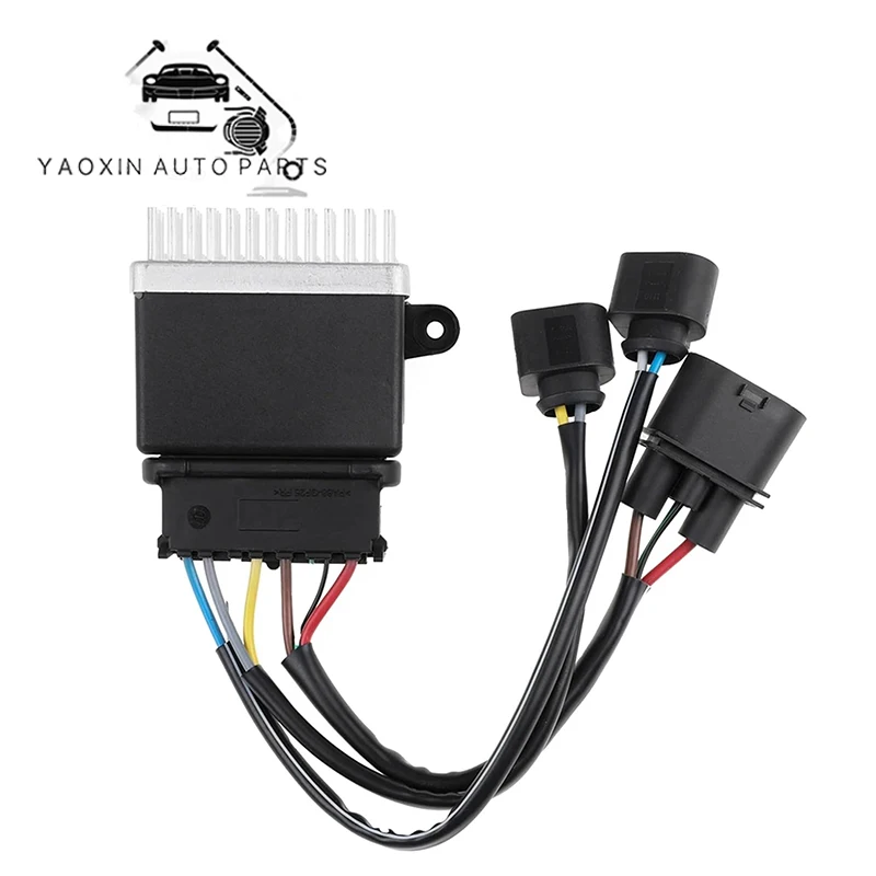 For Audi A4 A5 A6 A7 Q3 Q5 8K0959501G Radiator Cooling Fan Control Module Relay 8K0959501  8K0959501A