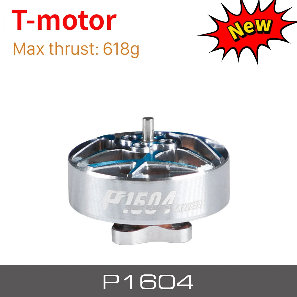 4pcs T-motor P1604 KV2850 6S/KV3800 4S Brushless Motor 1.5mm Shaft 9*9mm Holes For RC FPV Freestyle 3.5inch Sub 250g Drone