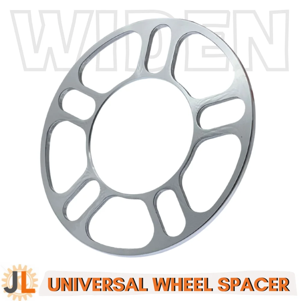 

5mm Universal Wheel Spacers for Most 5 Lug Wheel PCD 100 to 120.65 Bolts Pattern 5x100 5x108 5x114.3 Hub Wheel Adapters Qty(2)