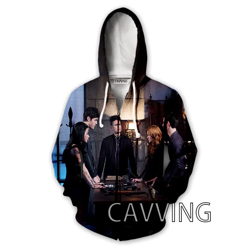 CAVVING 3D Printed  Shadowhunters  Zipper Hoodies Zip Hooded Sweatshirt Harajuku Hoodie Sweatshirt for Men/women  Z01