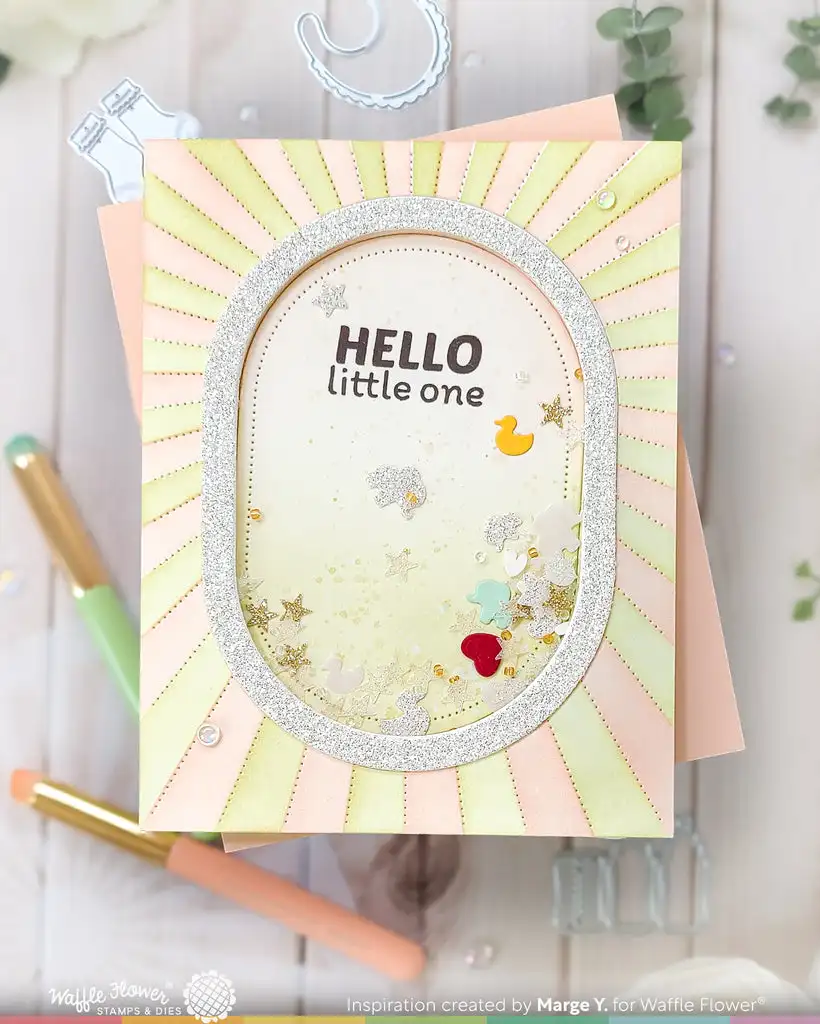 July 2026 Windows Postage Collage Baby Piercing Sunburst Texture Metal Cutting Dies Clear Stamps Stencil for DIY Card Decorating view 2