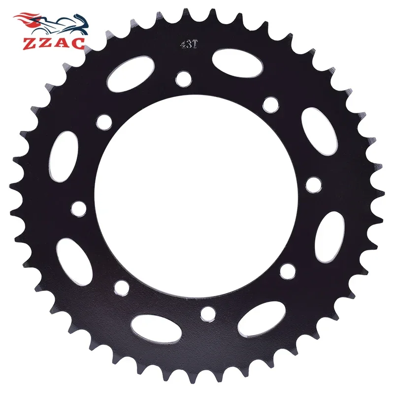 43T 520 Chain Motorcycle Rear Sprocket For Kawasaki KLR650 KL650 KLR KL 650 1990-1992 KLX650 93-96 KLX650R 99-01 R KLE250 93-01