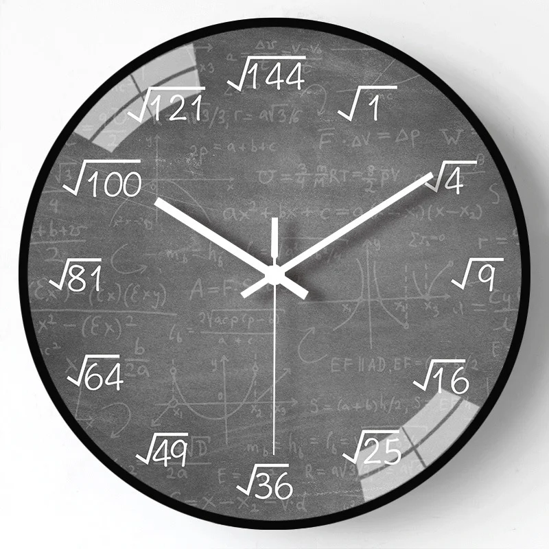 12 Inch Silent Wall Clock Modern Creative Living Room Bedroom Home Decor Hanging Clock