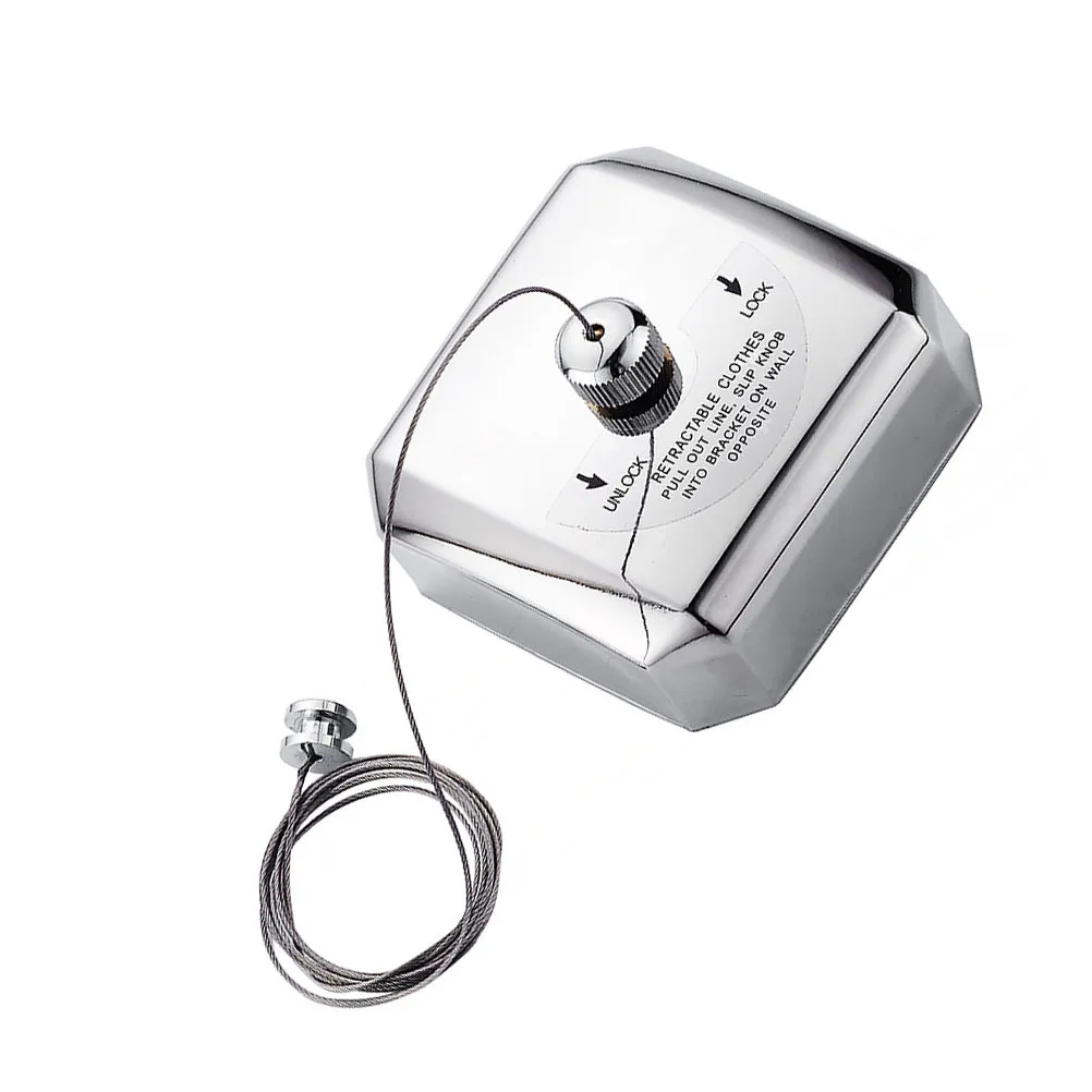 حبل غسيل تلسكوبي قابل للسحب، حبل تعليق للملابس المحمولة، مثالي لملابس غرفة الغسيل الداخلية والخارجية في الفندق