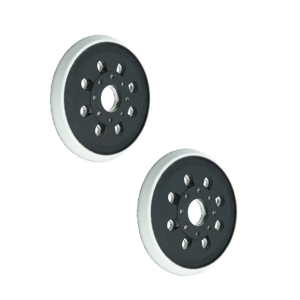 2pcs Sanding Pad Backing Plate 125mm for Bosch GEX1251AE PEX220 with 8 Hole Fixing Suitable for Various Sanding Applications
