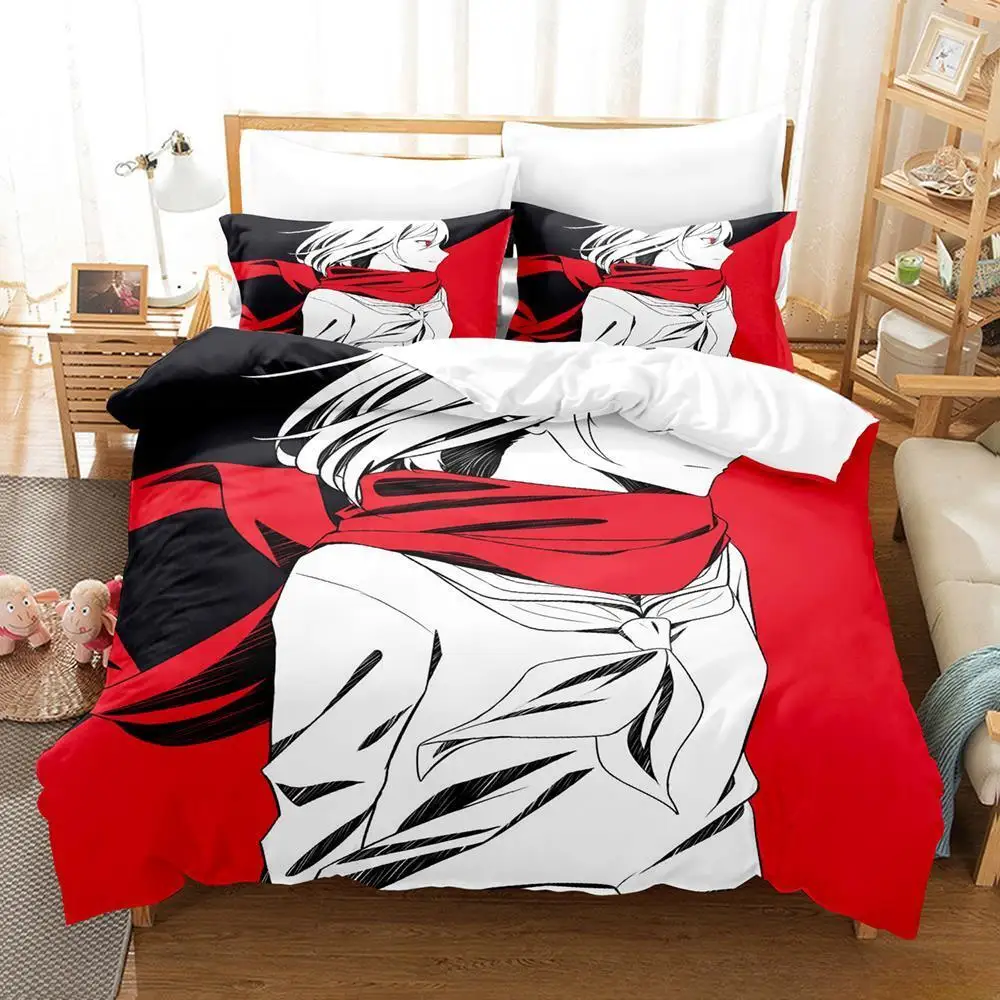 Fashion 3d Print Anime Kagerou Project Bedding Set Single Twin Full Queen King Size Bed Set Adult Kid Bedroom Duvet Cover Sets