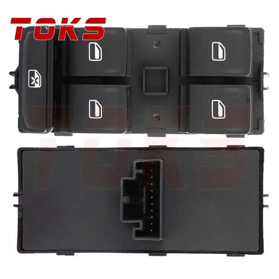 

TOKS 5ED959857 Front Left Driver Power Window Door Lift Button Switch for Skoda Octavia 2013-2017 Auto Parts 5E09559857E