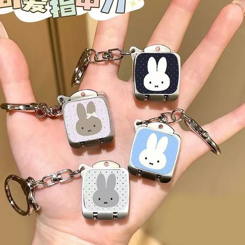 Miffy Rabbit Folding Mini Ultra Small Miffy Kawaii Nail Clipper Portable Nail Clipper Anti Pinch Nail Clipper Birthday Gifts@