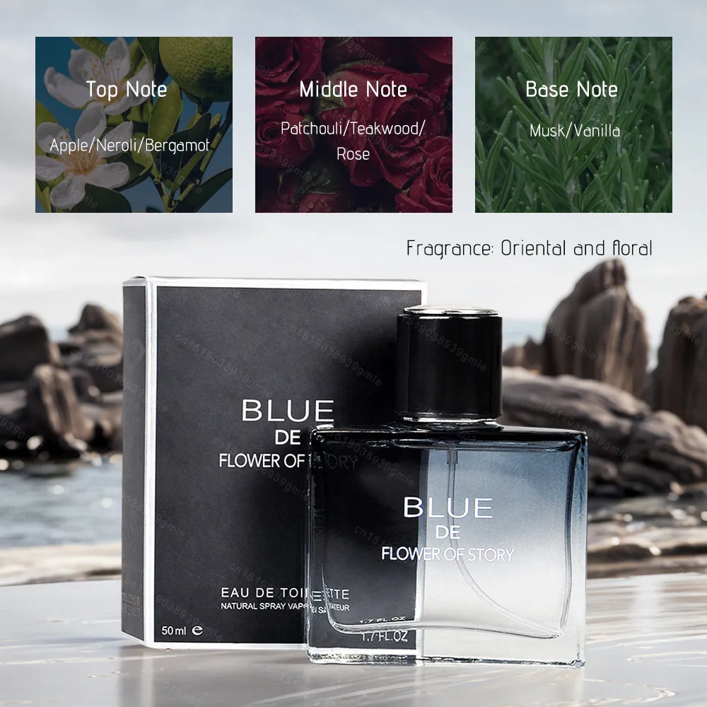 عطر عالي الجودة للمحيط عطر يدوم طويلاً عطر فرمون كولونيا للرجال والنساء عطر خفيف 50 مل
