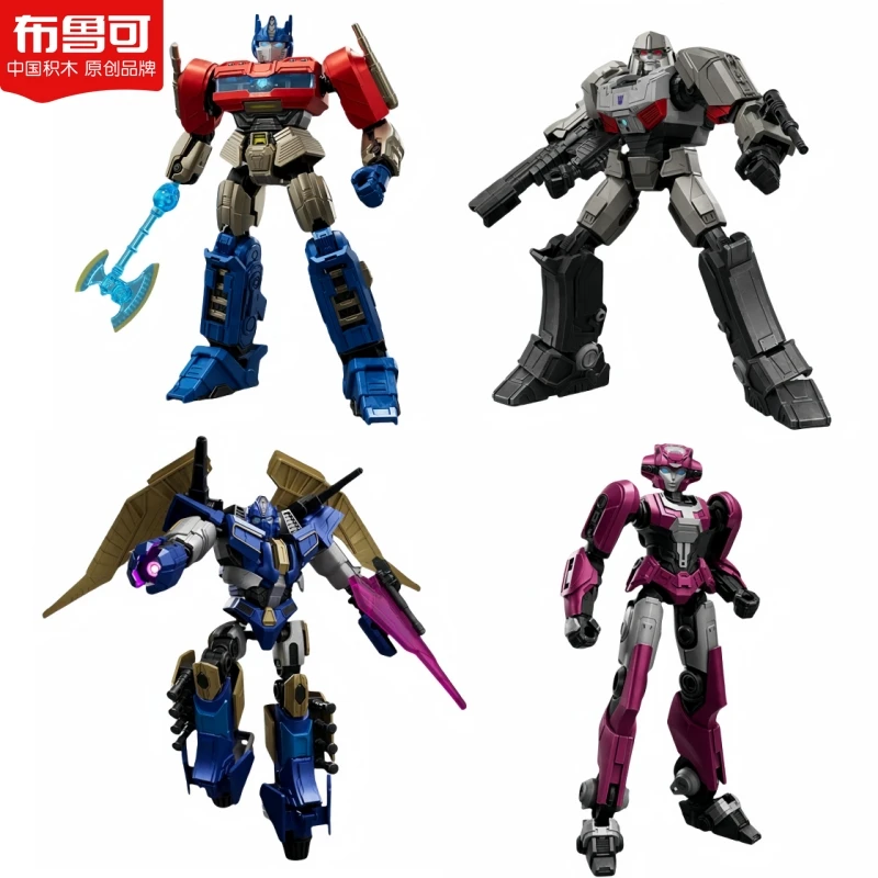 hot spot goods original block one Transformers Optimus Prime Megatron Elita One Assembled Movable Model CLASS Christmas Gift toy