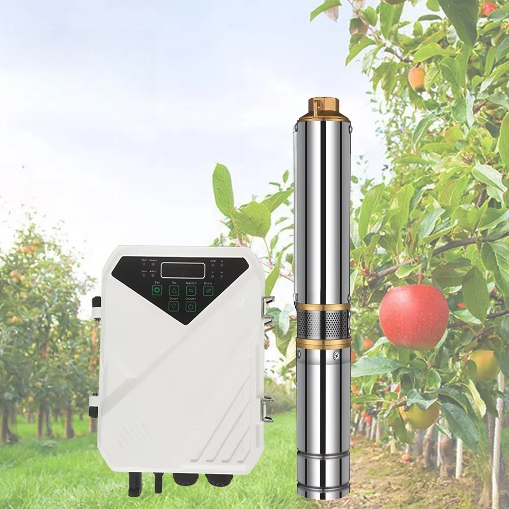 

Солнечный водяной насос для сельского хозяйства, 4-дюймовый погружной солнечный насос