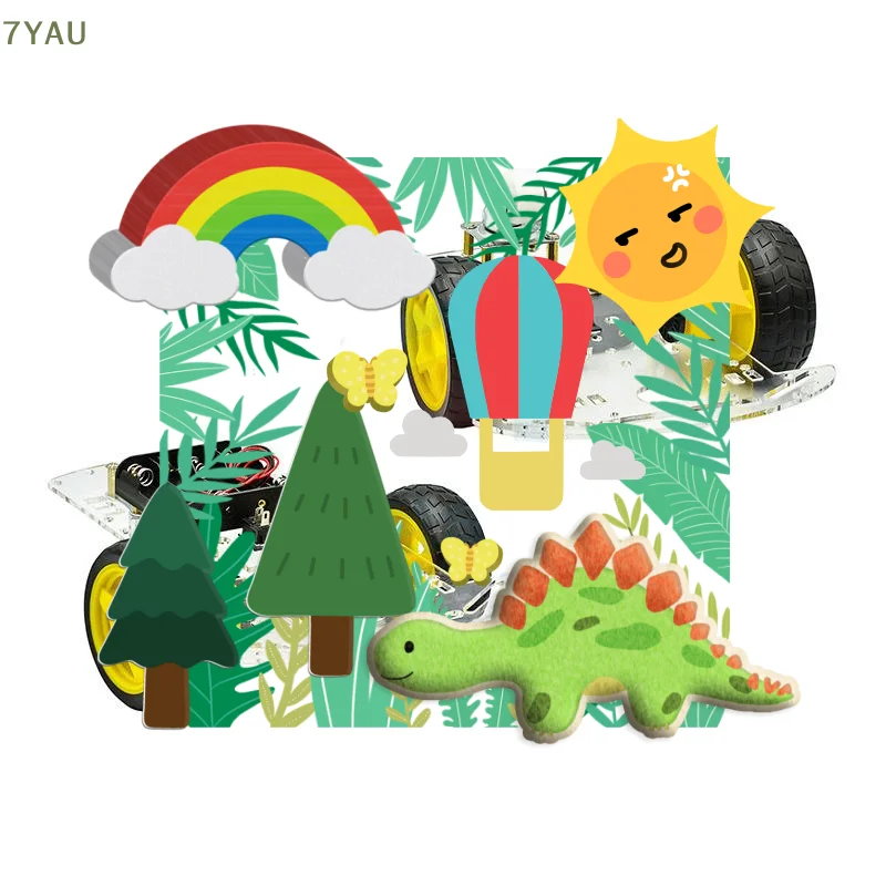 

Комплект шасси для умного робота-автомобиля 2WD (бюджетная версия) для самостоятельной сборки, для робота-игрушки с функцией следования за линией