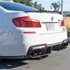 BMW 5シリーズ M5 F10 F18 カーボンファイバー リアバンパー ディフューザー リアスプリッター スポイラー バックリップ ボディキット 2