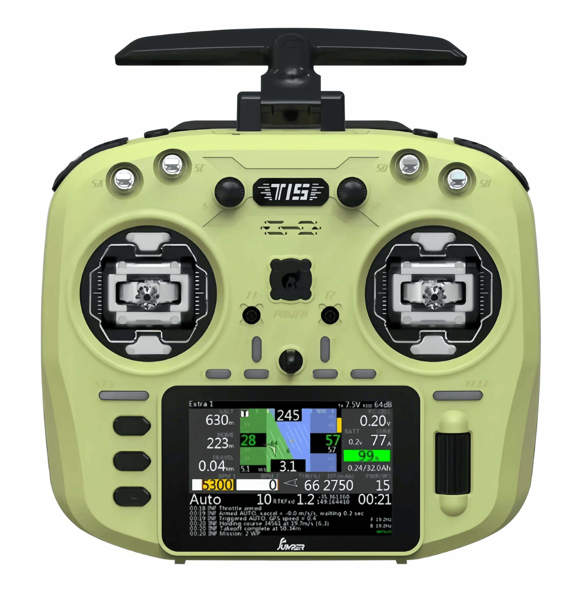 البلوز T15 قاعة الاستشعار شاشة ملونة وحدة تحكم راديو FPV EDGETX/ELRS لطائرة طويلة المدى RC بدون طيار
