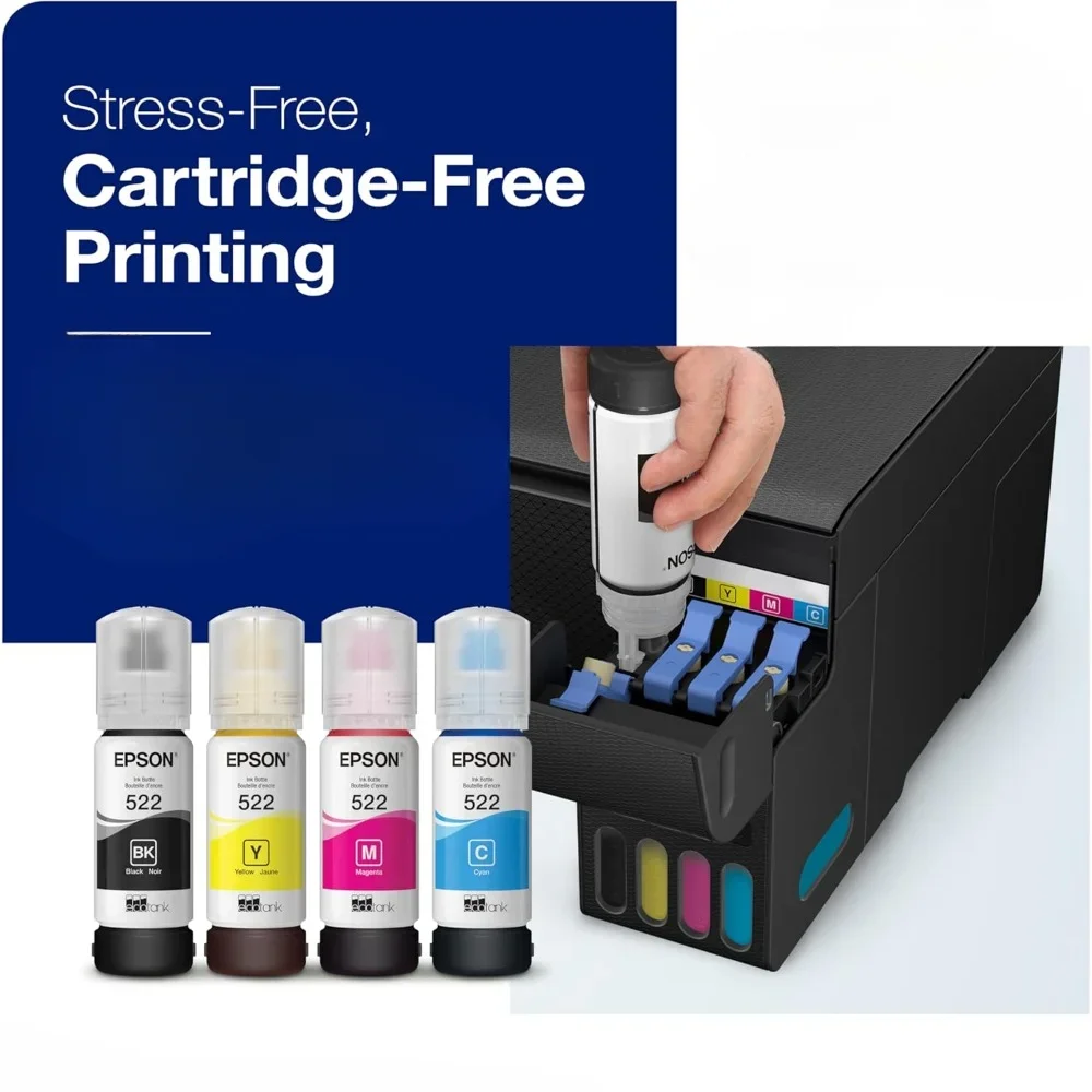 

A for EcoTank ET-2400 Wireless Color All-in-One Cartridge-Free Supertank Printer with Scan and Copy – Easy, Everyday Home