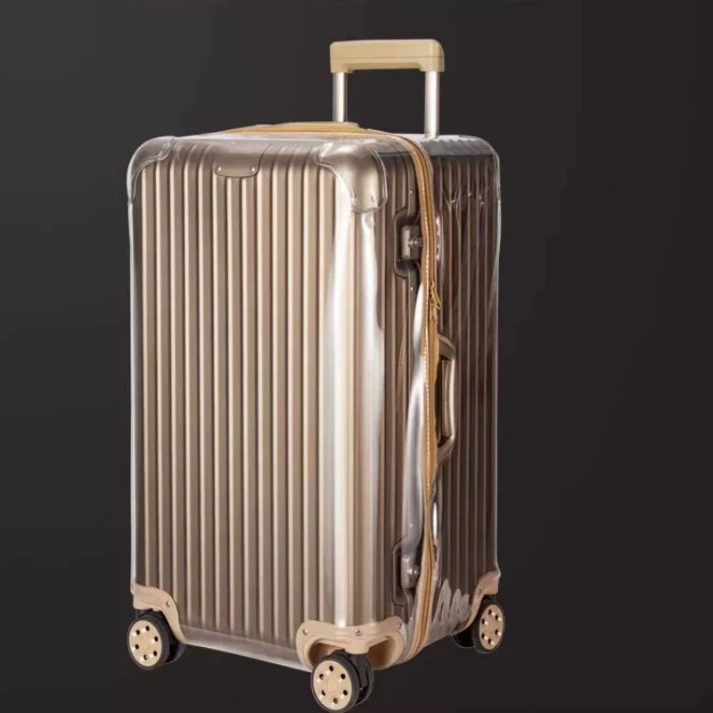 0.6mm Thickness PVC Clear Cover Fit for RIM Original Luggage Protector Case Suitcase Dustproof Covers Travel Accessories 33inch